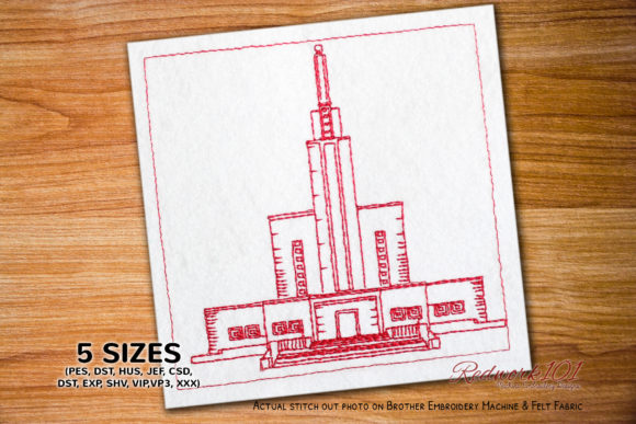 Bern Switzerland Temple Redwork: A Designer's Review