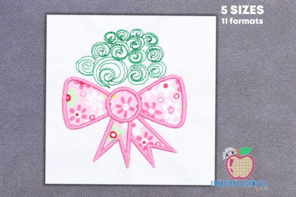 Bow with Tree Applique Design Reviewed