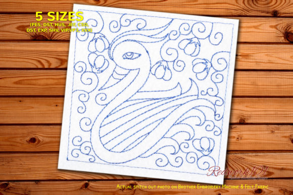 Duck with Seamless Pattern: A Seasonal Embroidery Designer's Review