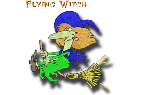 Flying Witch Embroidery Design: A Hands-On Review