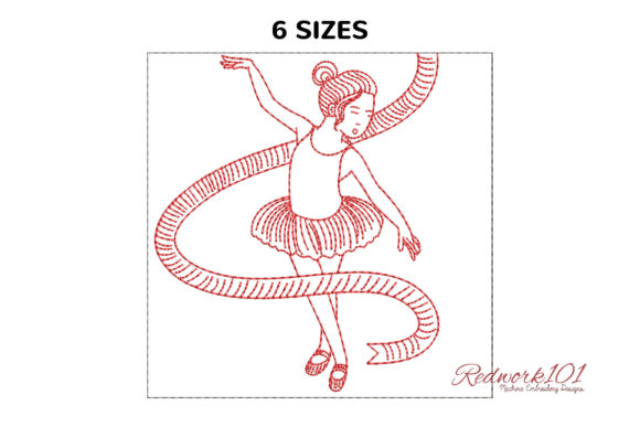 Little Girl Doing Ballerina: An Embroidery Seller's Review