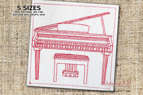 Medium-Grand Redwork: An Embroidery Seller's Hands-On Review