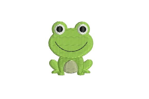 Mini Frog Design Review for Real Embroidery Projects