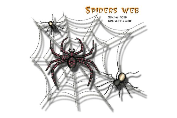 Spiders Web Embroidery Review for Seasonal Holiday Products