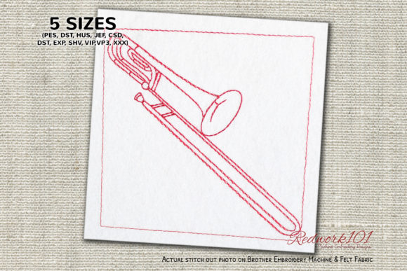 Trombone: A Professional Embroidery Designer's Review for Craft Fair Success