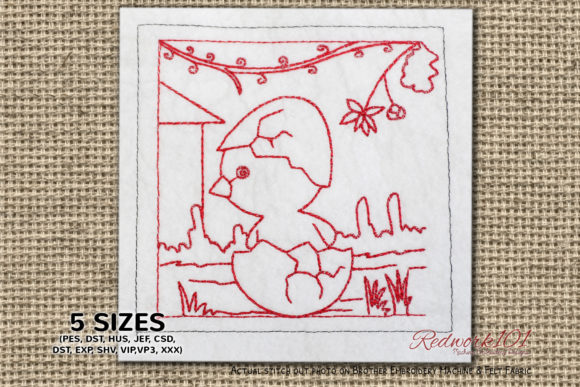 Where the Cute Cartoon Chick Fits in Your Embroidery Shop