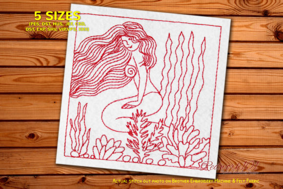 Young Mermaid Sitting at Seaside: Designer's Review